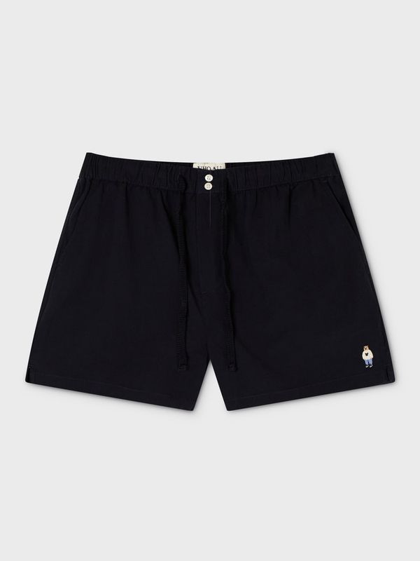 WHOAU Quần ngắn Steve Seersucker Shorts(Set-up)_WHTHG2512F