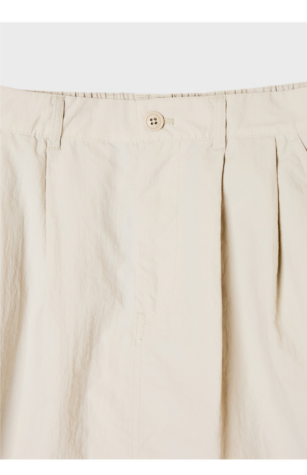 WHOAU Chân váy Long Nylon Flared Skirt_WHWHG2484F