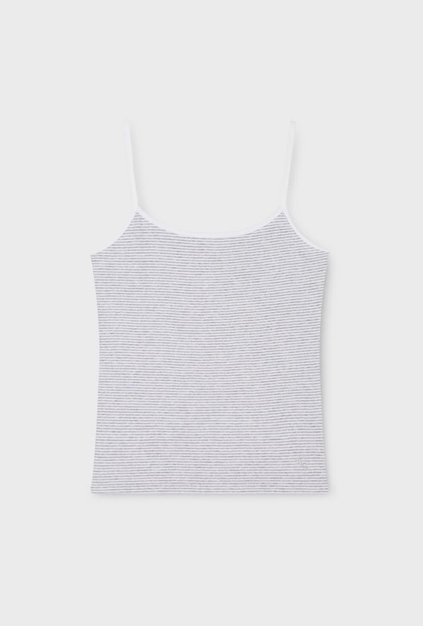 Áo Hai Dây WHO.A.U Stripe Sleeveless_WHRNG2561F