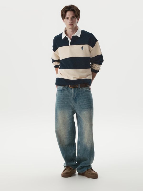 WHOAU Áo nỉ Steve Rugby Sweatshirt