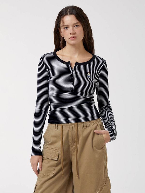 Steve Ribbed Henry Neck T-shirt[B]_WHLAF4952F