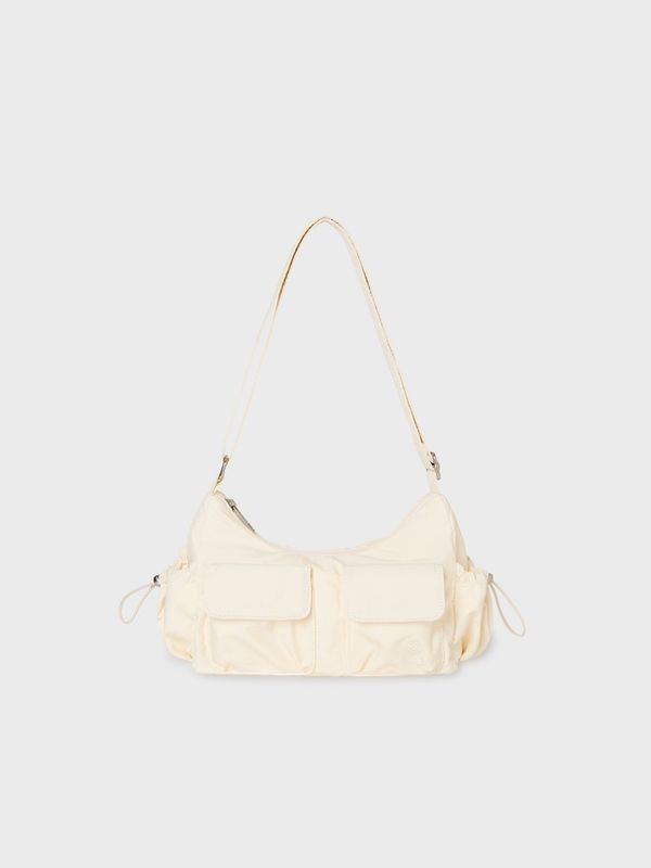 WHOAU  Double Pocket Hobo Bag_WHBGG2322A