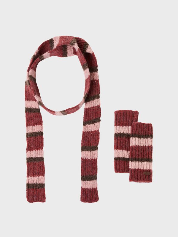 WHOAU Khăn choàng Stripe Warmer Set_WHAMGBT41A