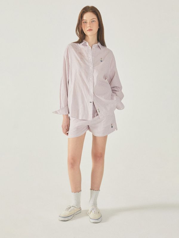 Steve Loose Fit Striped Shirts_WHYSF3731F