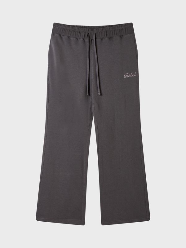 WHOAU Quần dài nữ Embroidary Boots Cut Pants(F)_WHTMGB823F